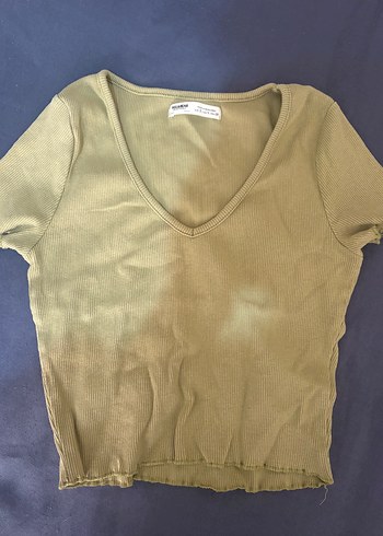 Pull&bear crop t shirt
