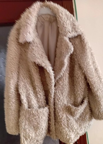 H&M Bej Pelus Ceket H M Orjinal