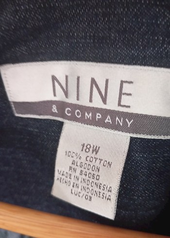 xl Beden Düğmeli Lacivert Kadın Denim trençkot