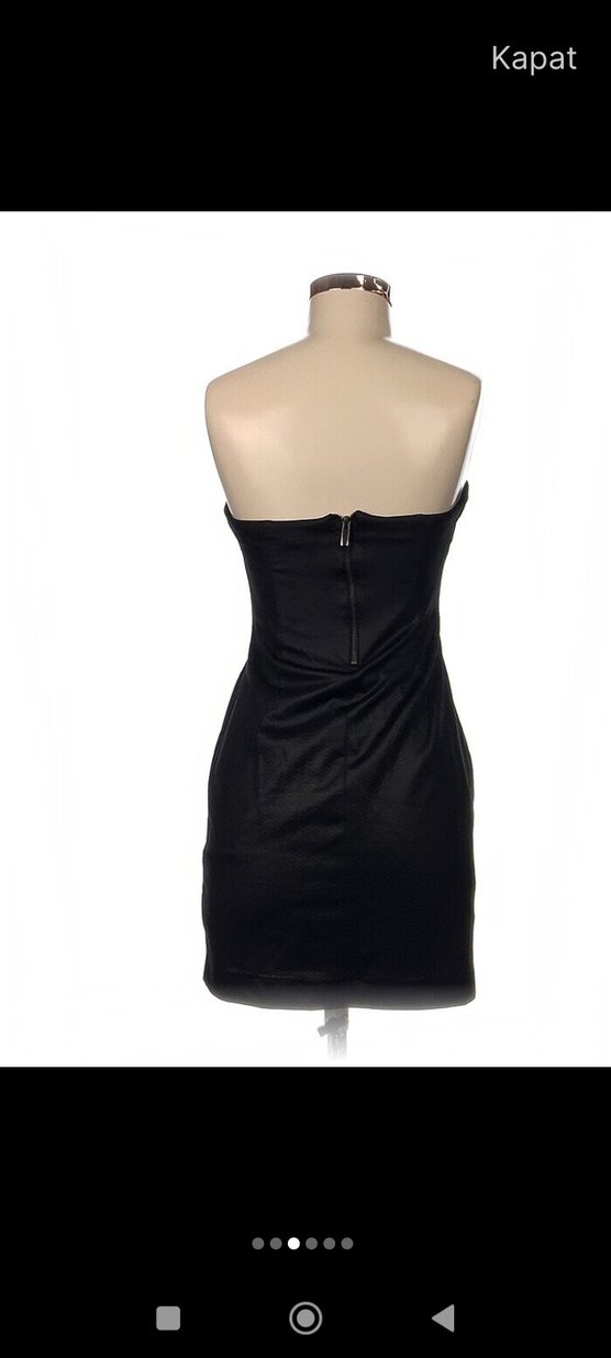 mango Straplez Mini Kadın Elbise - Görsel 3