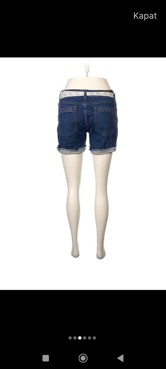 yargıcı Kot Şort - Görsel 3