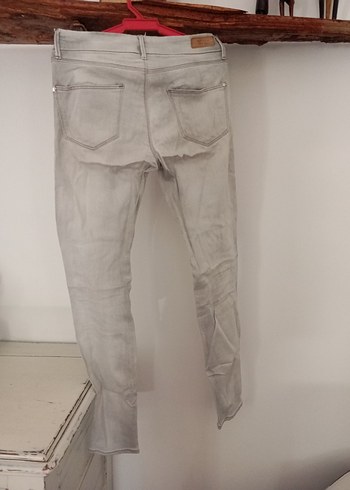 40 Beden gri Renk mango Jean