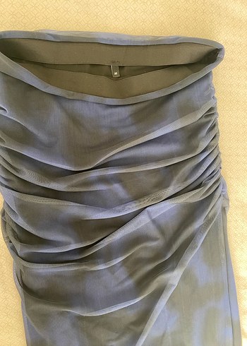 Kadın Mavi Uzun etek - Görsel 2