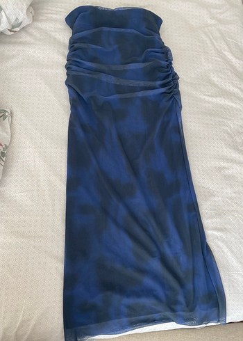 Kadın Mavi Uzun etek - Görsel 3