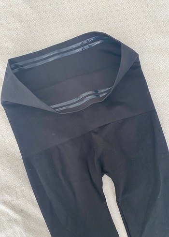 Siyah Düz Spor Tayt korse etkili - Görsel 3