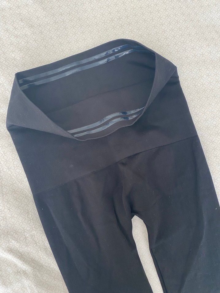 Siyah Düz Spor Tayt korse etkili - Görsel 3