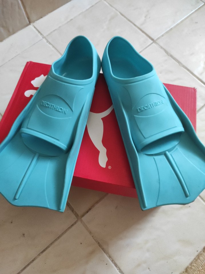 Mavi  Su Ayakkabısı Velcro Detaylı - Görsel 3