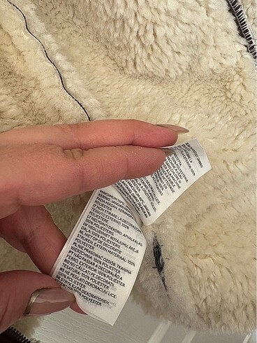 l Beden kahverengi Renk Peluş astarlı oversize ceket