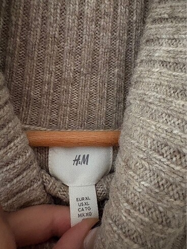 xl Beden H&M balıkçı yaka elbise