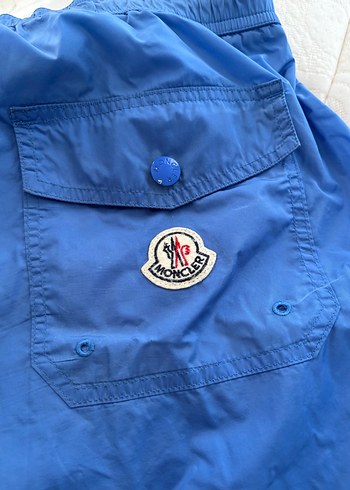 Mavi Mini Erkek Mayo - Moncler - Görsel 4