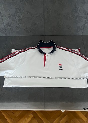 xl Beden beyaz Renk Beyaz Erkek Polo Tişört Velcro Detaylı