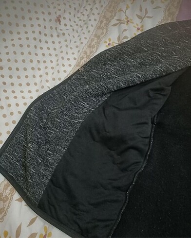 On triko kadın şal yaka süper ceket - Görsel 7