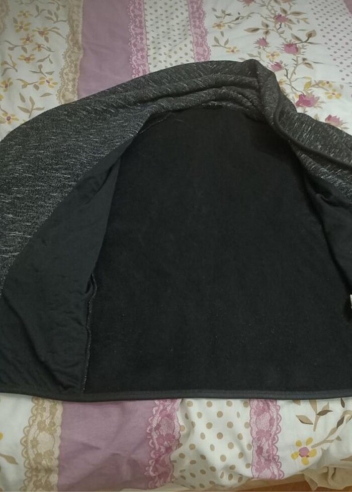 On triko kadın şal yaka süper ceket - Görsel 5