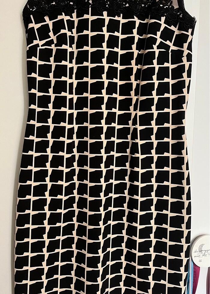 EKOL transparan dantel detaylı elbise - Görsel 2