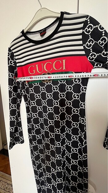 Tarz GUCCİ kadın elbise - Görsel 6