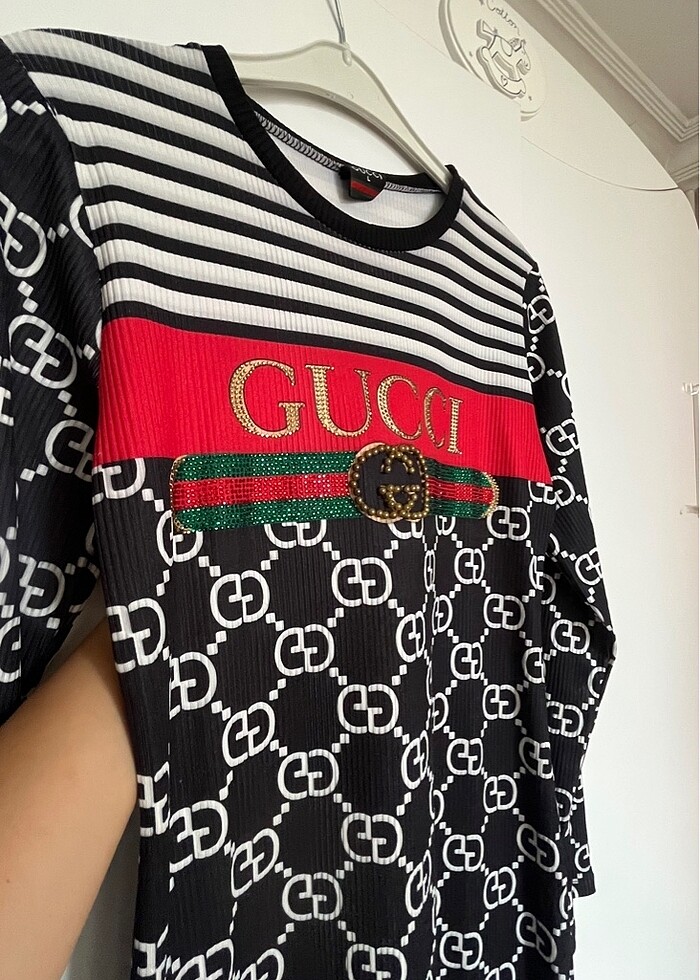 Tarz GUCCİ kadın elbise - Görsel 3