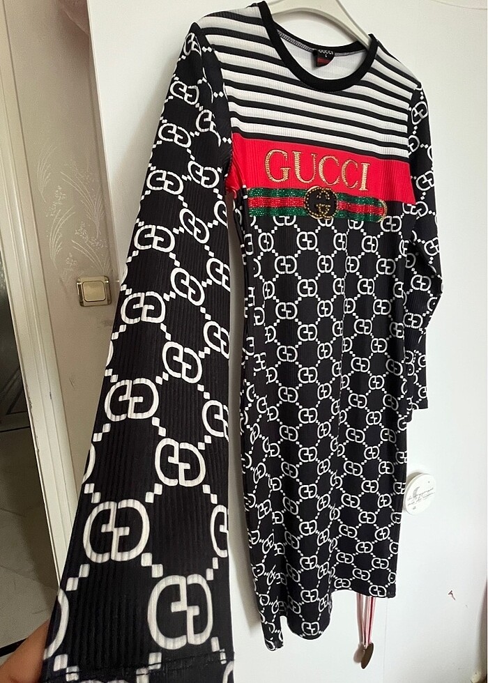 Tarz GUCCİ kadın elbise - Görsel 4