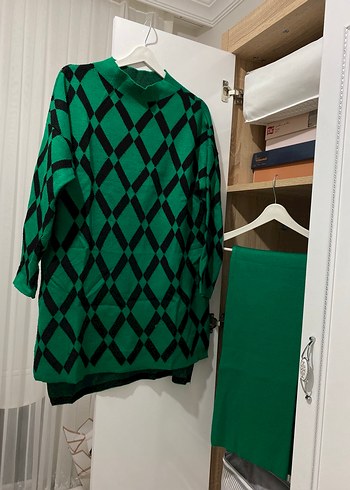 Triko tesettür takım - Görsel 2