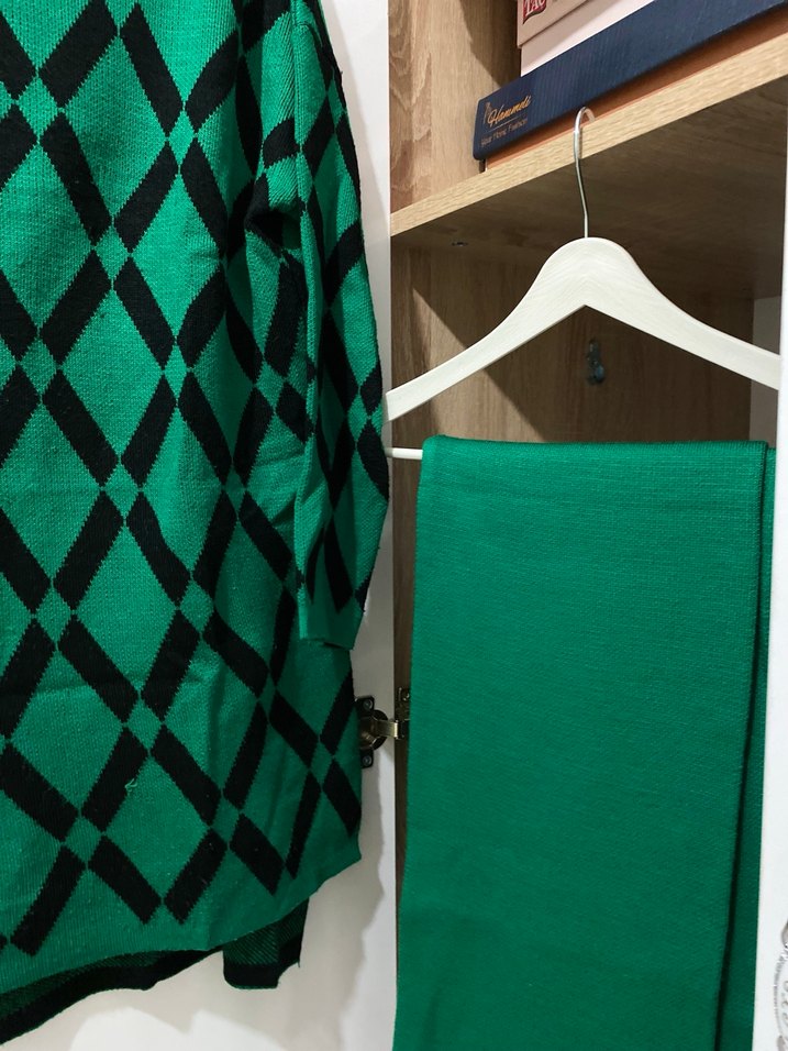 Triko tesettür takım - Görsel 4