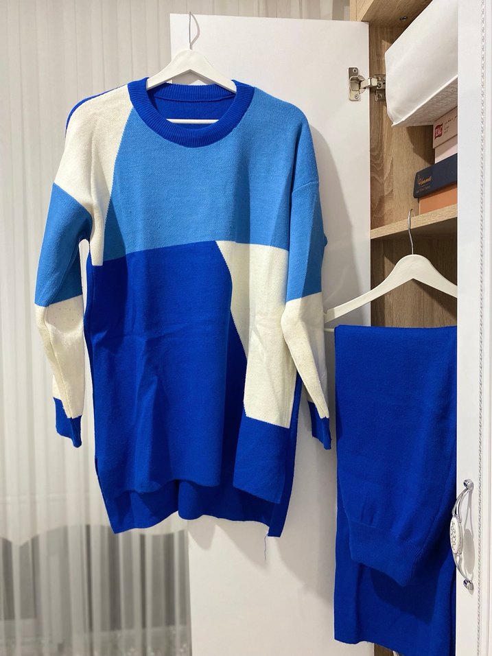 Triko tesettür takım - Görsel 2