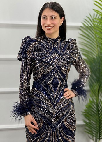 Tesettür Abiye Elbise - Görsel 4