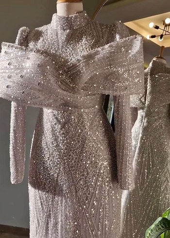 Tesettür Abiye Elbise kira - Görsel 2