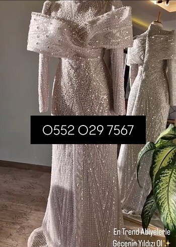 Tesettür Abiye Elbise kira - Görsel 3