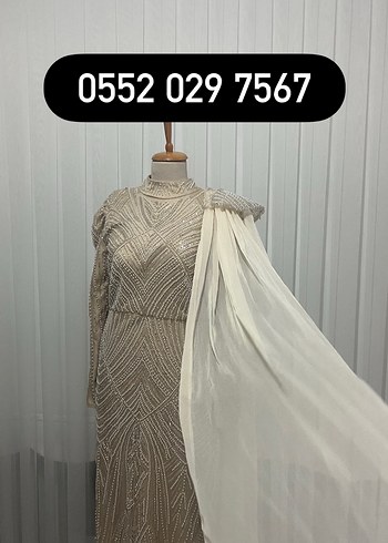 Tesettür Abiye kiralık - Görsel 6