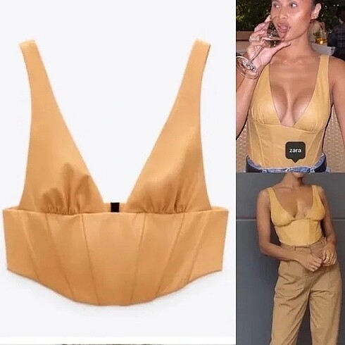 Zara Deri Zara Büstiyer Korse
