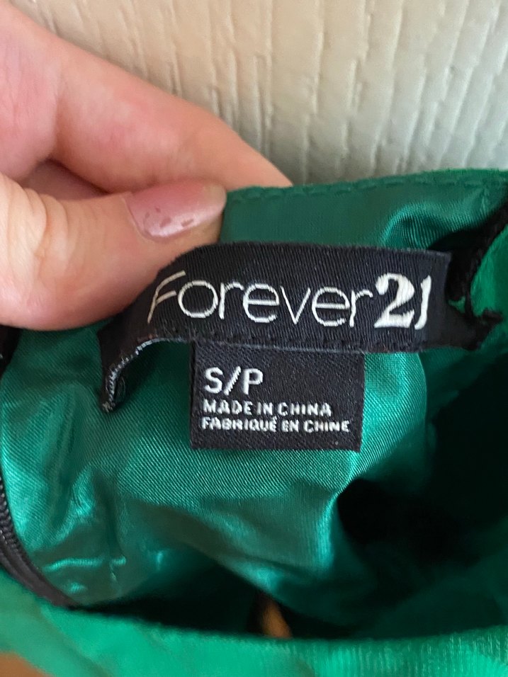 Yeşil Askılı Midi Elbise Forever 21 - Görsel 2