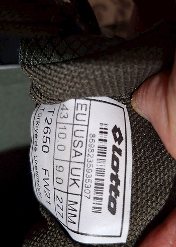 Kamuflaj Desenli Bağcıklı Erkek Spor Ayakkabı - Görsel 5