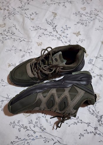 Kamuflaj Desenli Bağcıklı Erkek Spor Ayakkabı - Görsel 2