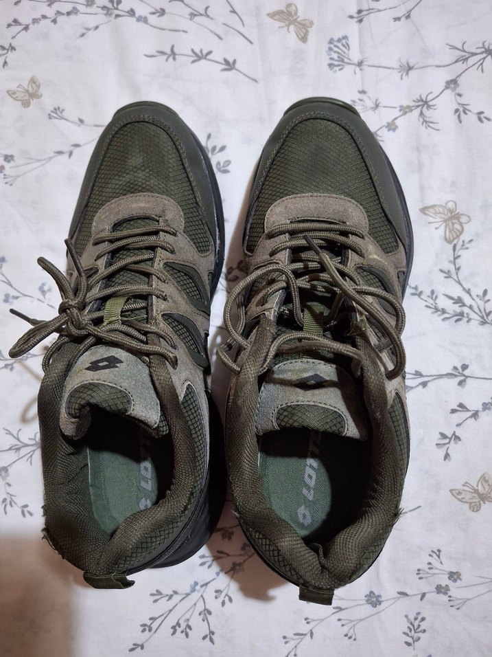 Kamuflaj Desenli Bağcıklı Erkek Spor Ayakkabı - Görsel 4
