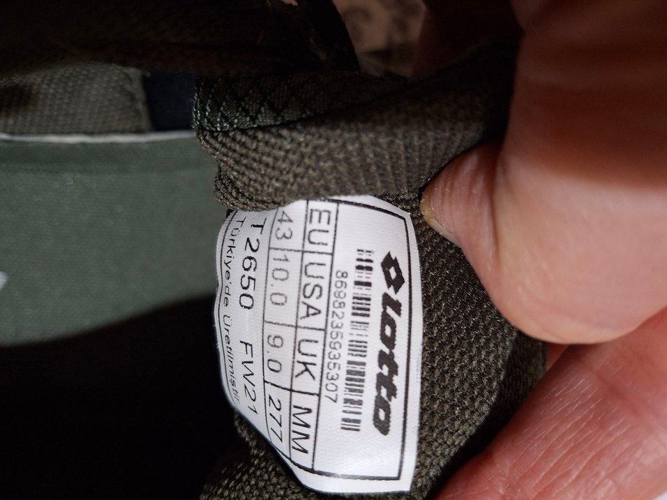 Kamuflaj Desenli Bağcıklı Erkek Spor Ayakkabı - Görsel 5