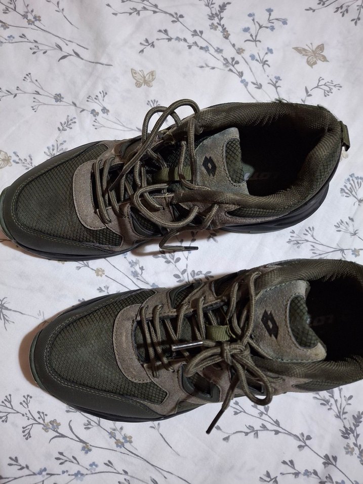 Kamuflaj Desenli Bağcıklı Erkek Spor Ayakkabı - Görsel 3