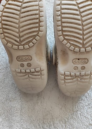 crocs Beyaz Parlak Detaylı Kız Çocuk Terliği - Görsel 7