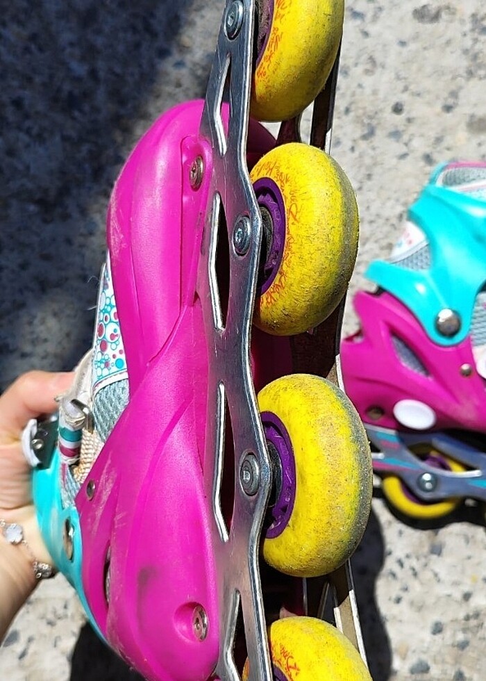 Kız çocuk paten - Görsel 5