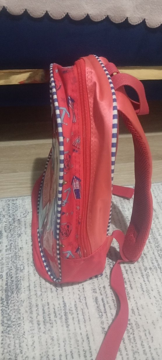 Renkli Minnie Mouse Çocuk Okul Çantasi - Görsel 3