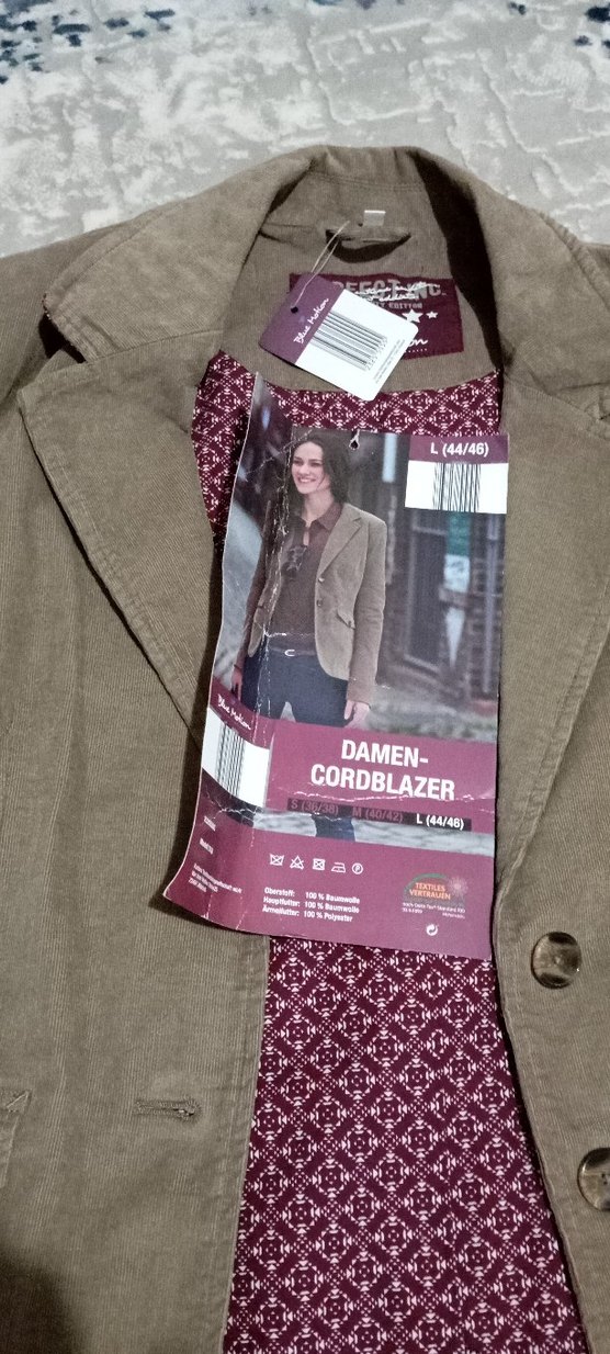 Düğmeli Süet Midi Maternity Ceket - Görsel 2