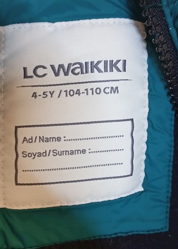 Erkek Çocuk Lacivert Fermuarlı Mont 4.5 yaş - Görsel 5