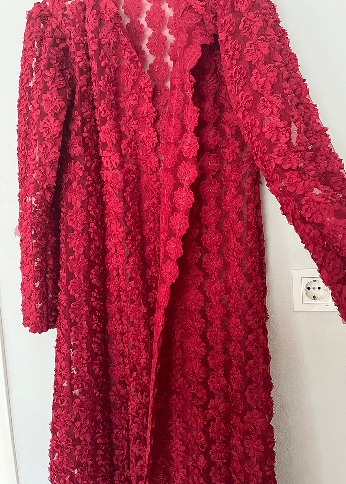 Abaya özle dikim belı kemerlı - Görsel 2