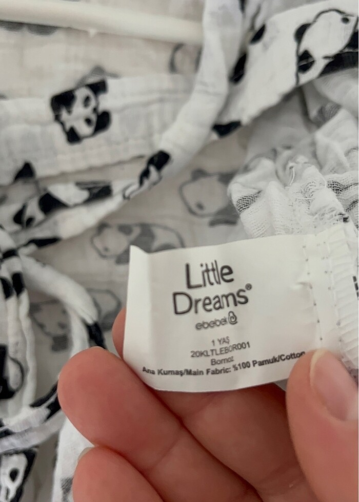 Bebek üst bornoz - Görsel 3