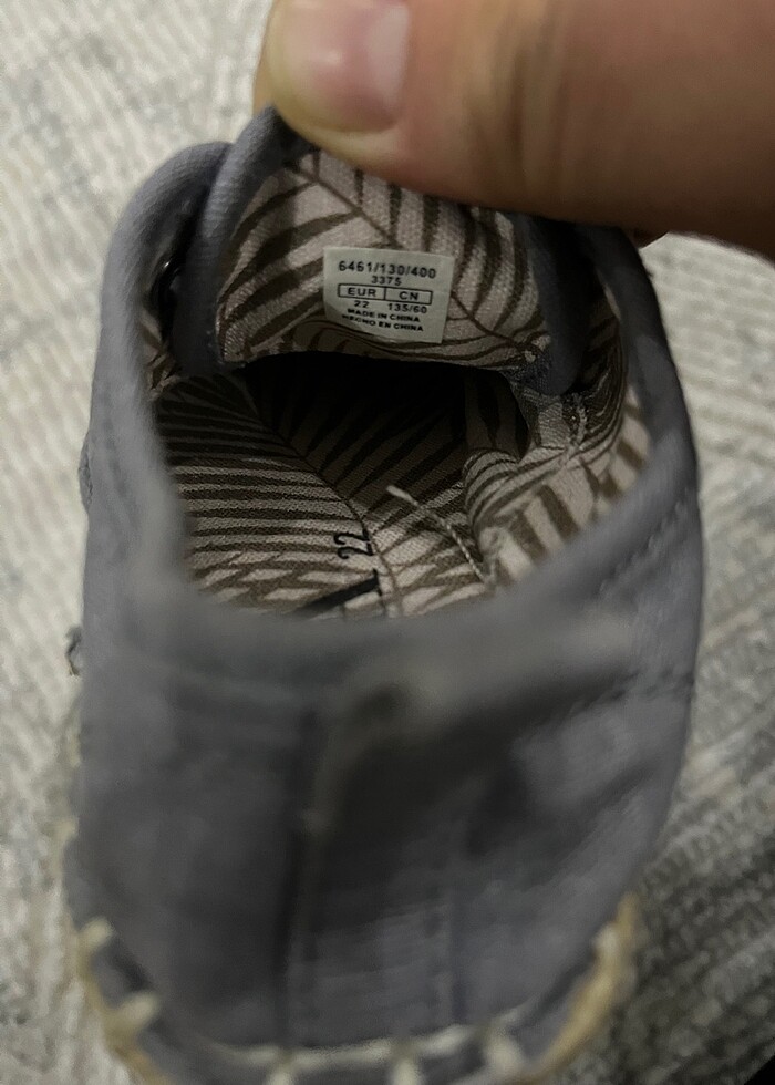 Zara çocuk ayakkabısı - Görsel 3