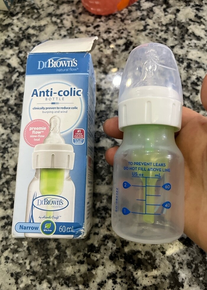 Dr browns biberon 60 ml - Görsel 3