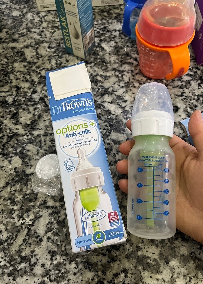 Dr browns bıberon sıfır 120 ml - Görsel 2