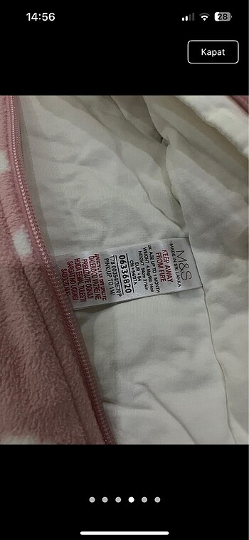 Astronot tulum kalın polar - Görsel 4