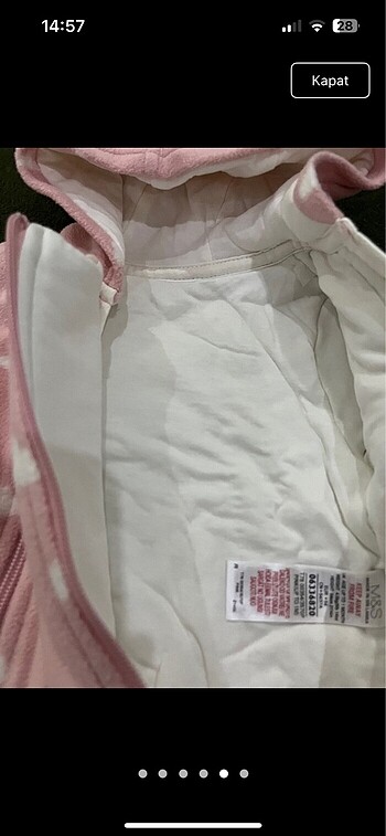 Astronot tulum kalın polar - Görsel 5