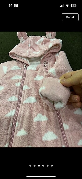 Astronot tulum kalın polar - Görsel 3