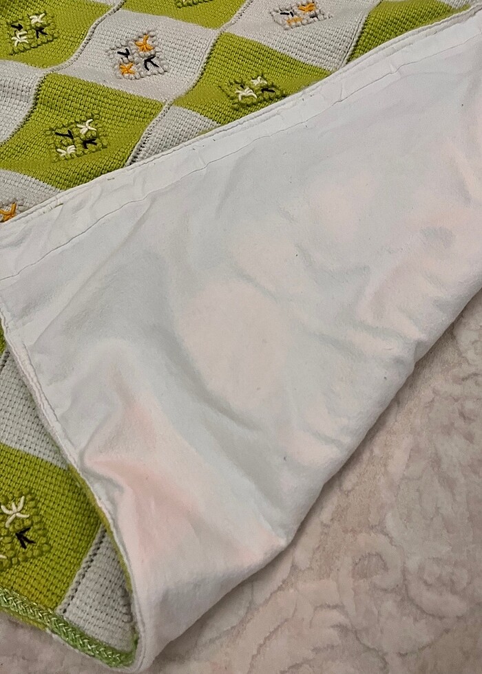 Bebek battaniye el örmesı - Görsel 3