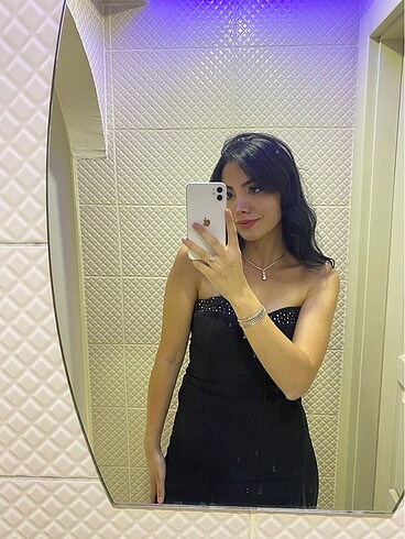 34 Beden siyah Renk Trendyolmilla elbise